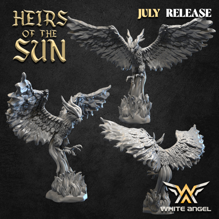 ETERNAL FIRE PHOENIX - HEIRS OF THE SUN (JULY 2023 RELEASE) (ELF FROM ELVES OF THE SUN) image