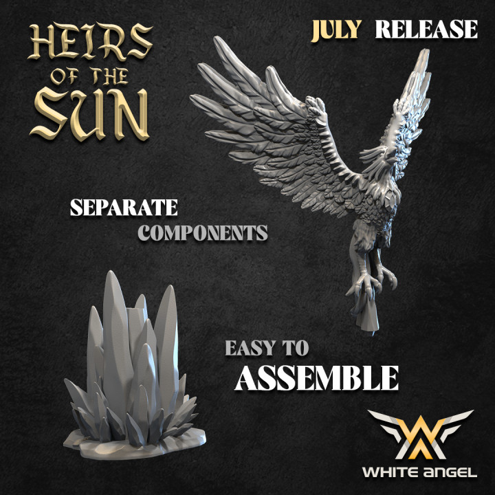 FROST KING PHOENIX - HEIRS OF THE SUN (JULY 2023 RELEASE) (ELF FROM ELVES OF THE SUN) image