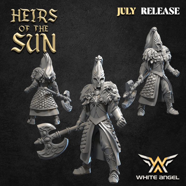 IMPERIAL LION WARRIORS - HEIRS OF THE SUN (JULY 2023 RELEASE) (ELF FROM ELVES OF THE SUN)