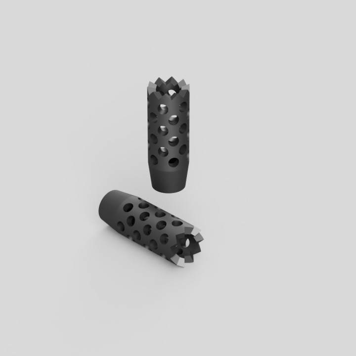 Breacher Style Muzzle Brake (Airsoft)