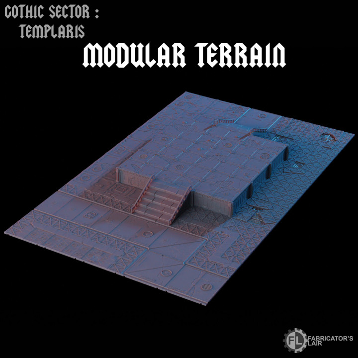 Gothic Sector : Templaris - Modular Terrain System's Cover