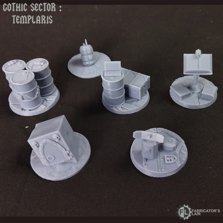 Gothic Sector : Templaris - Objective Markers for Wargame