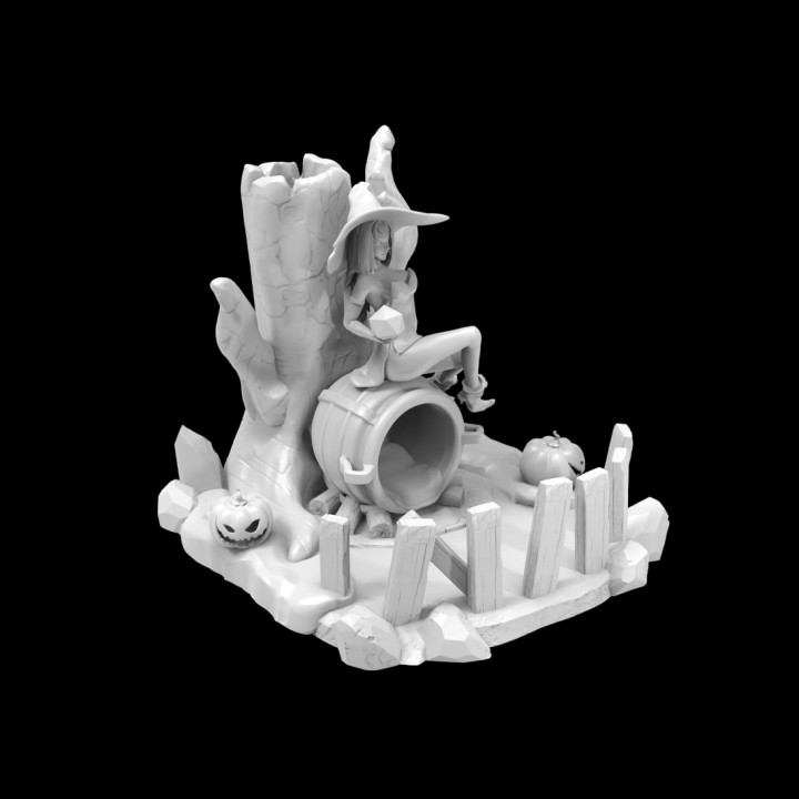 3D Printable T3T04 Witch Dice Tower :: Possibly Cool Dice Tower 3