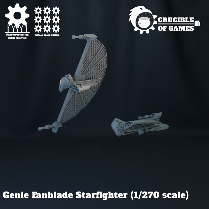 Genie Fanblade Starfighter (1/270) image