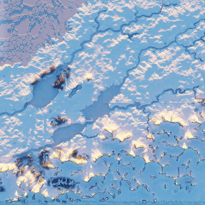 Icewind Dale 3D Printable Terrain Tiles image
