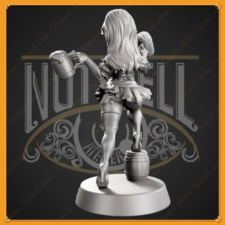 Nutshell Atelier - Chibi Barmaid -NSFW image