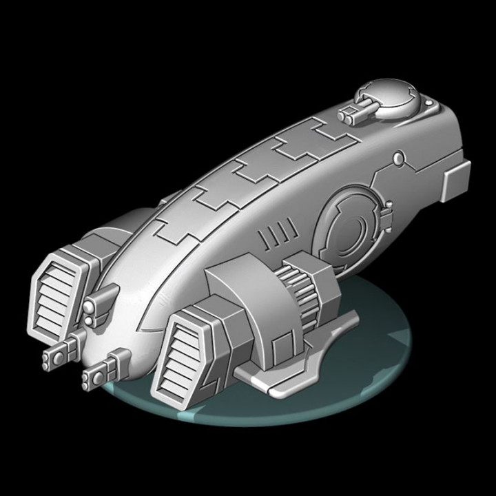 3D Printable SUPPORT LIGHT TANK by The Custom Bit