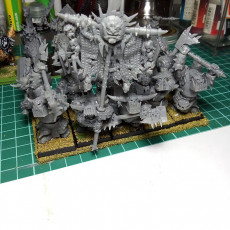 Picture of print of Iron Orcs multi-part regiment