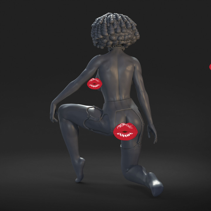 sexy pose - NSFW - EROTIC MINIATURE 75 MM SCALE