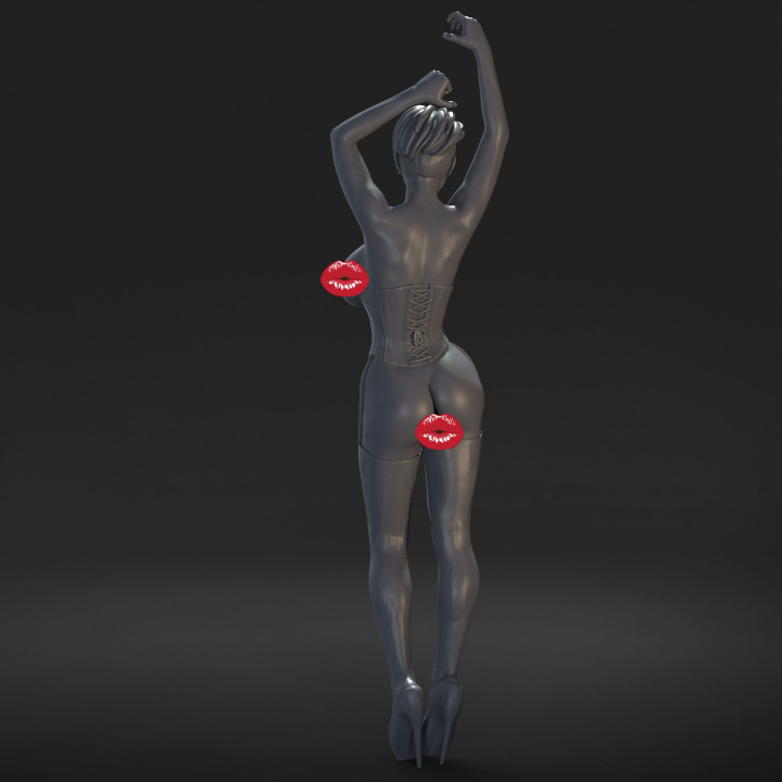 sexy pose - NSFW - EROTIC MINIATURE 75 MM SCALE