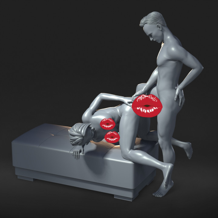 ANAL SEX - NSFW - EROTIC MINIATURE 75 MM SCALE
