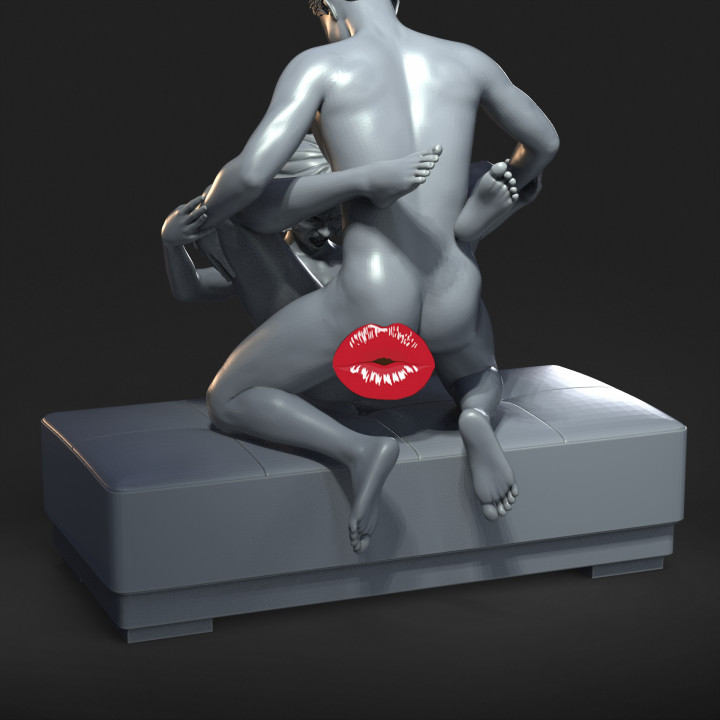 ANAL SEX - NSFW - EROTIC MINIATURE 75 MM SCALE