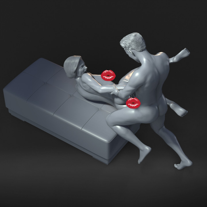 ANAL SEX - NSFW - EROTIC MINIATURE 75 MM SCALE