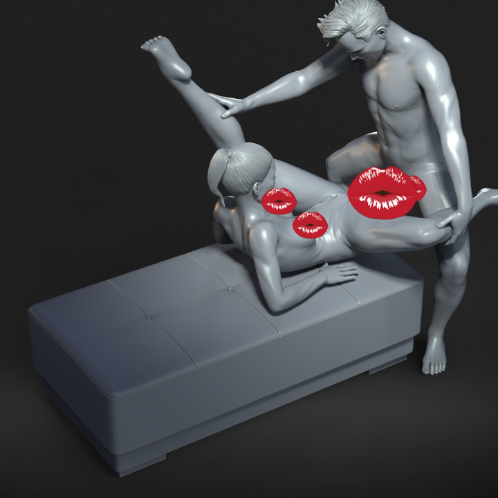 ANAL SEX - NSFW - EROTIC MINIATURE 75 MM SCALE