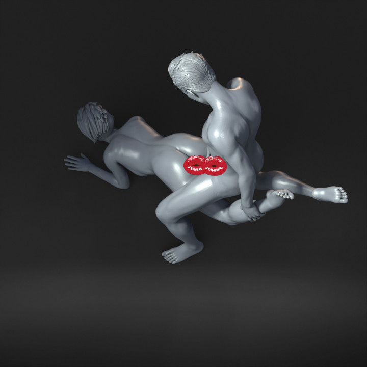 ANAL SEX - NSFW - EROTIC MINIATURE 75 MM SCALE
