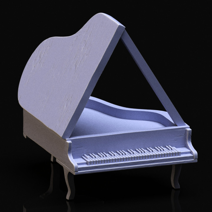 Piano and mimic piano image