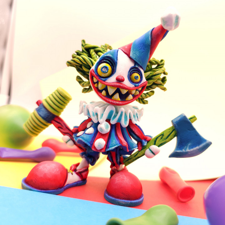 Articulated Creepy Clown image