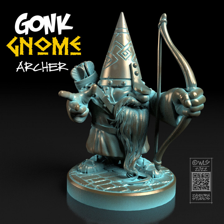 Gonk Gnome Archer image
