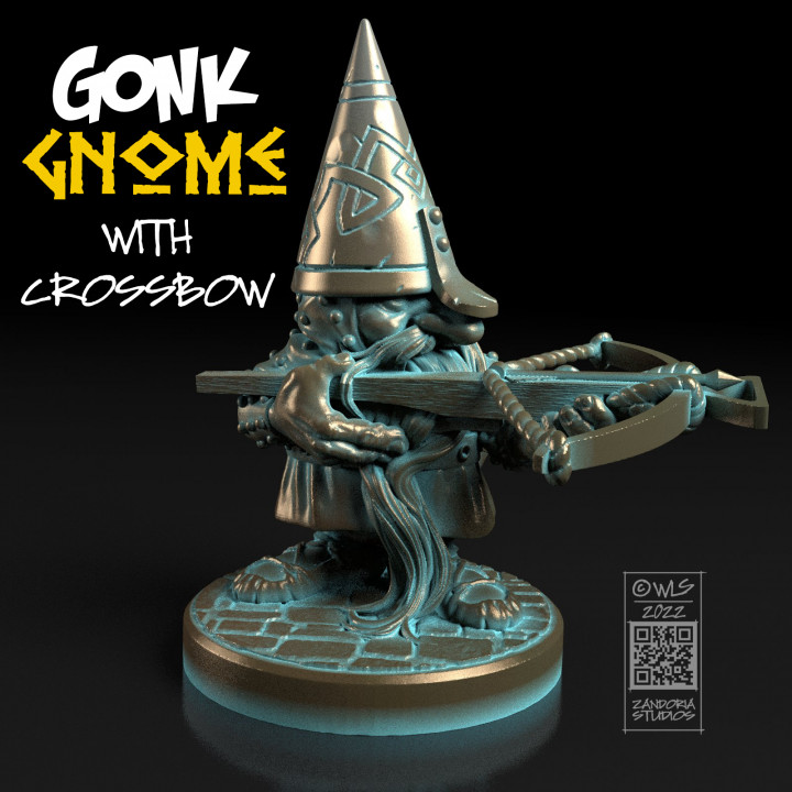 Gonk Gnome with Crossbow image