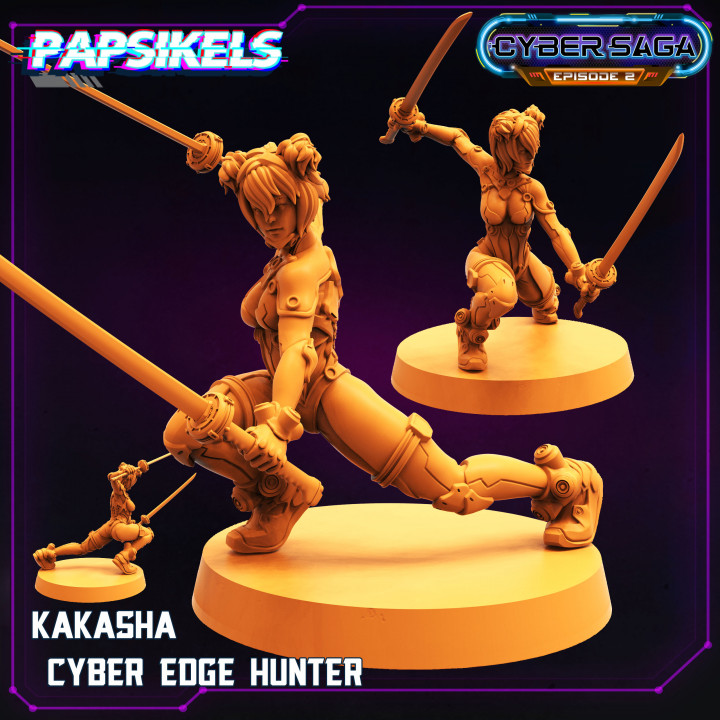 KAKASHA CYBER EDGE HUNTER
