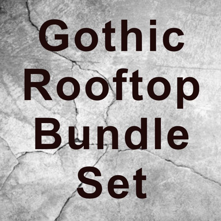 Gothic Rooftop Bundle Set image