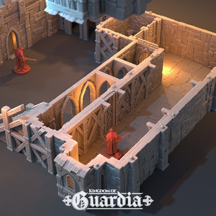 Kingdom of Guardia - The Barracks and the Bell Tower image