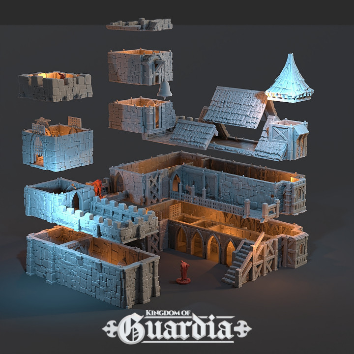 Kingdom of Guardia - The Barracks and the Bell Tower image