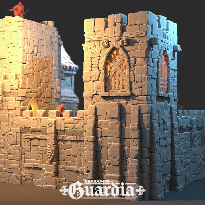 Kingdom of Guardia - The Barracks and the Bell Tower image