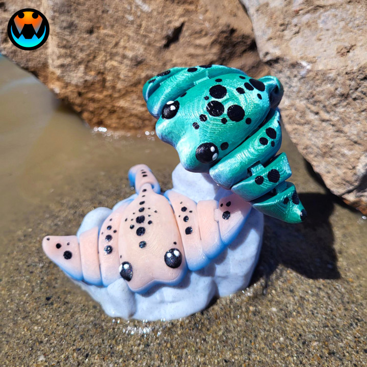 Articulated Stringray and Stand