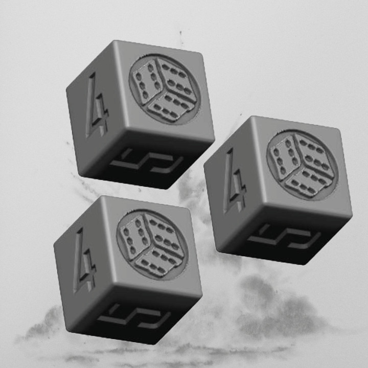 Crooked Dice D6 - Hard Edges