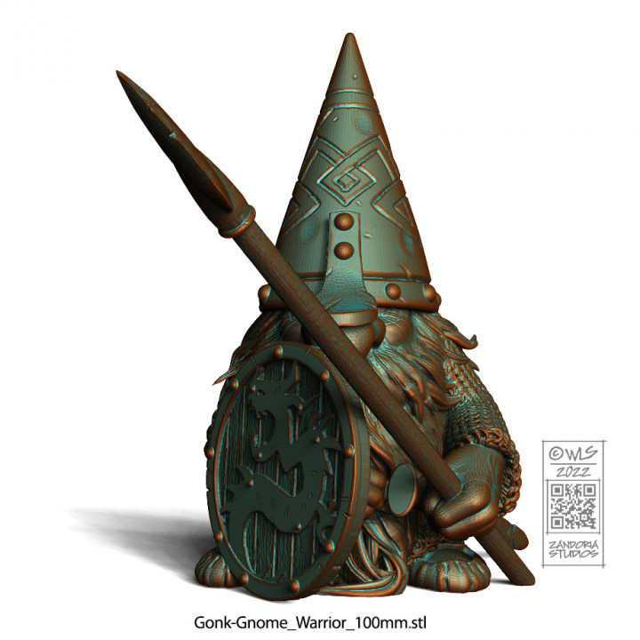 Gonk Gnome with Spear image