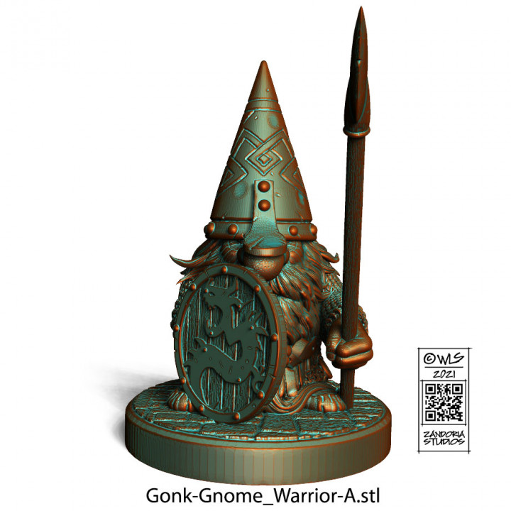 Gonk Gnome with Spear image