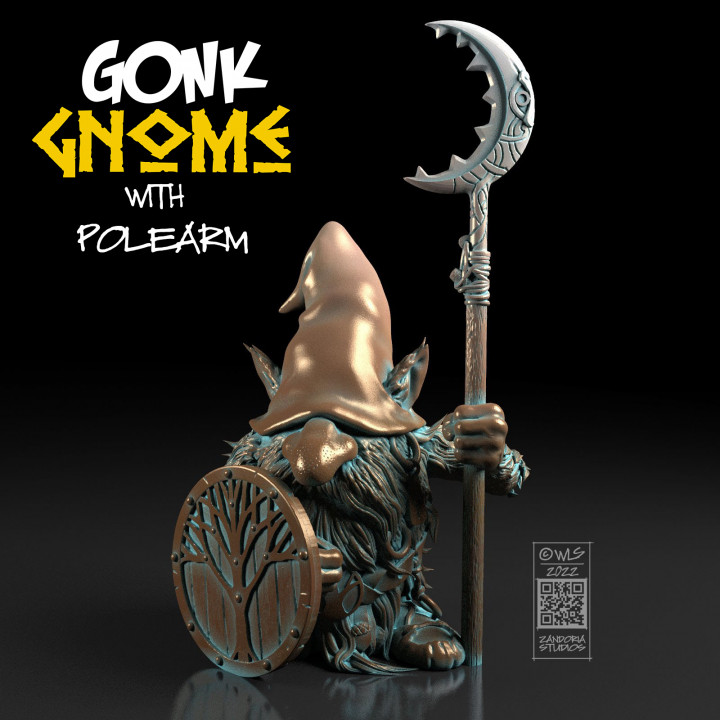 Gonk Gnome with Polearm image