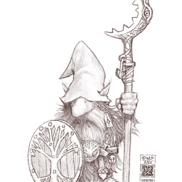 Gonk Gnome with Polearm image