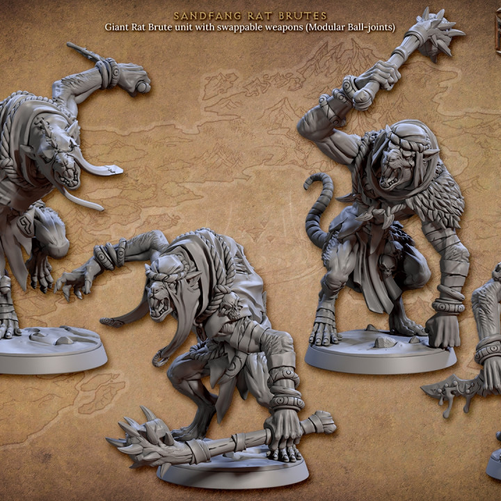 Sandfang Brute - B (Sandfang Ratkins)