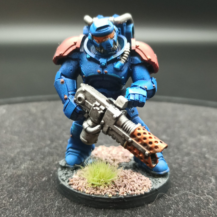 FREE Armatis Mors warrior with flamethrower!