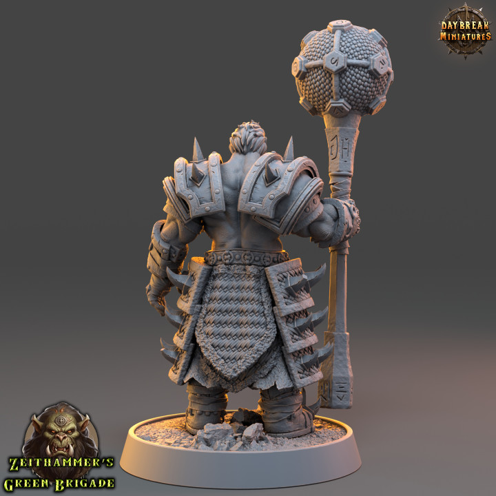 General Gruzum Zeithammer - Zeithammer’s Green Brigade