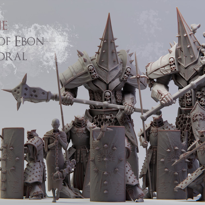 Knights of Ebon Cathedral - August Release [Realsteone] image
