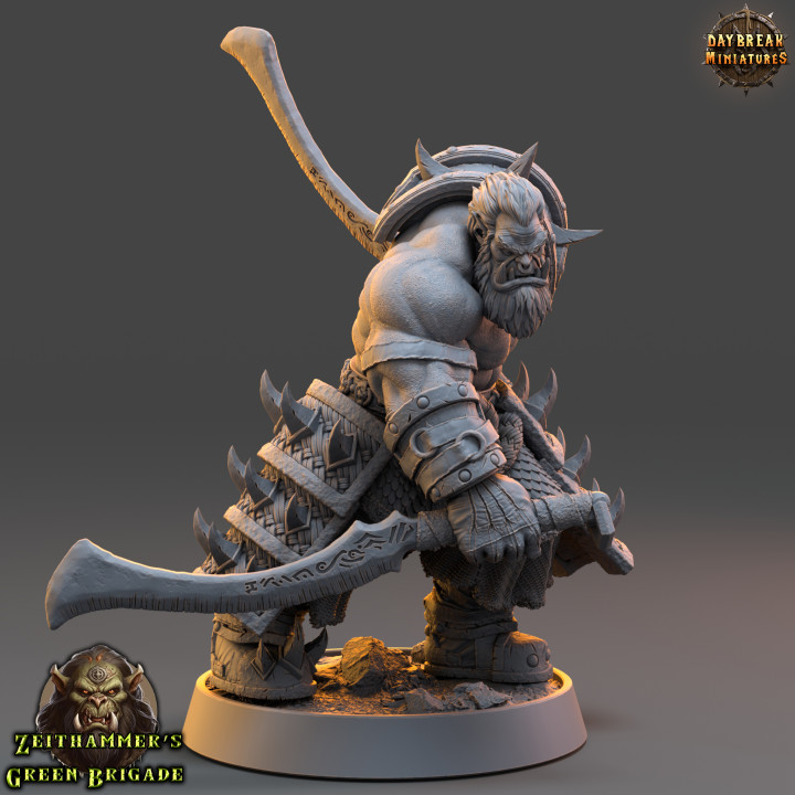 3D Printable Grizban Gutz - Zeithammer’s Green Brigade by Daybreak ...