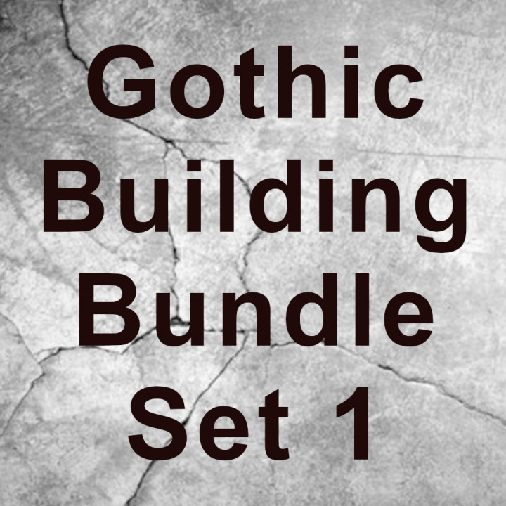 Gothic Building Bundle Set 1 image