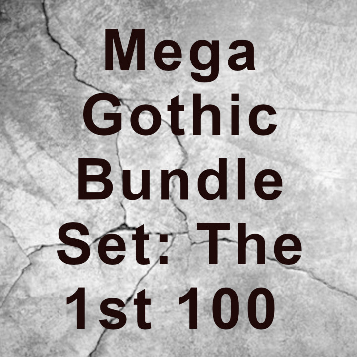 Mega Gothic Bundle Set: The 1st 100 image