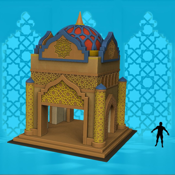 Support-Free Arabian Nights Building image
