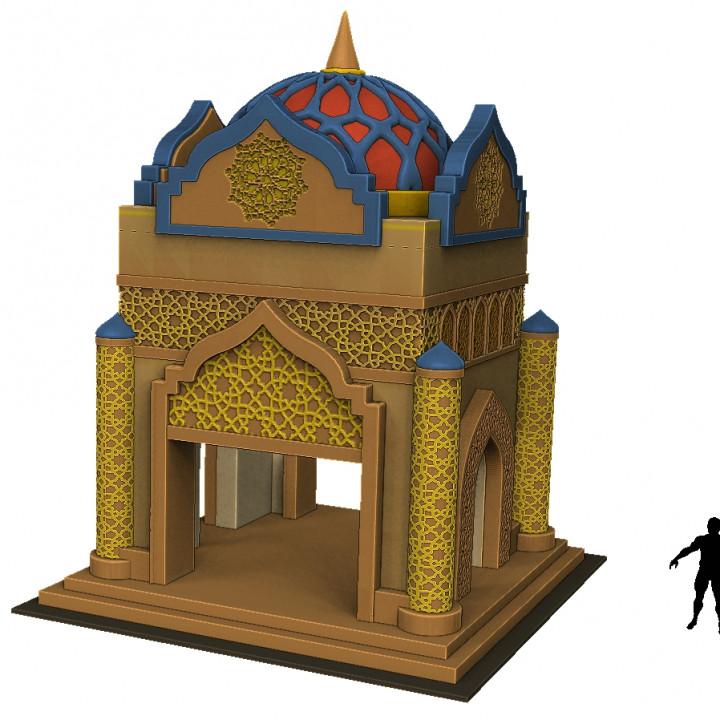 Support-Free Arabian Nights Building image