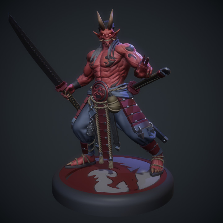 Garuki, The Sword Prince of the Nine Hells - 5e Stats included image