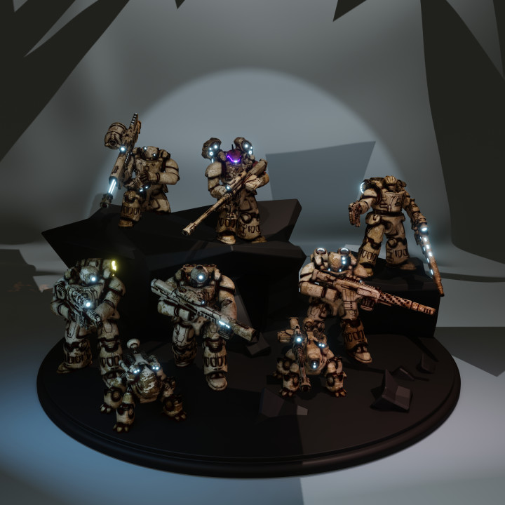 Nyx sniper and dog drone unit image