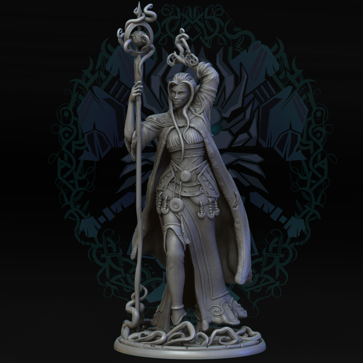 Druid female (Lady dhenar'a) image
