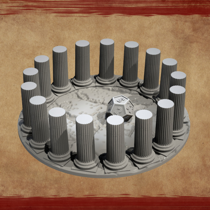 Columns Dice Tray