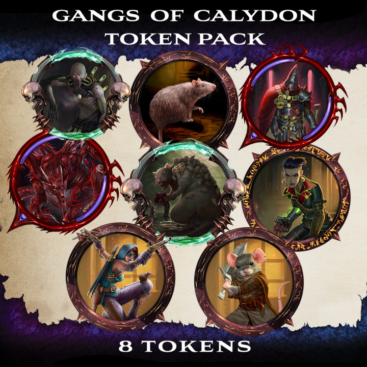 Gangs of Calydon Tokens