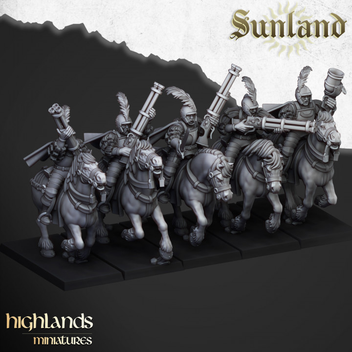 Sunland Pistoleers - Highlands Miniatures image