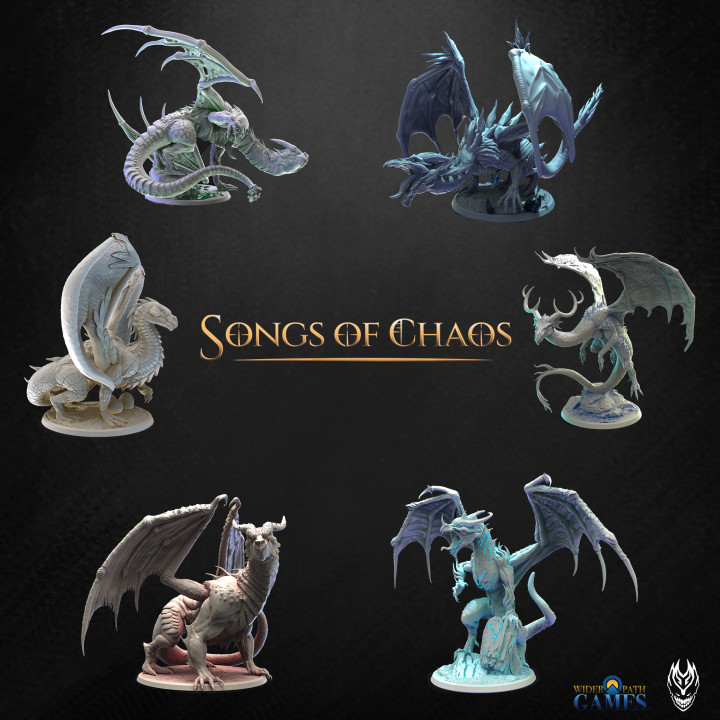 6 Gargantuan Dragon Bundle: Songs of Chaos image